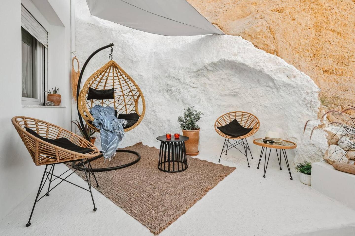 Hotel Casa Grotta With Sea & Cave View Matala Exterior foto